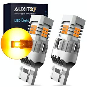 AUXITO 2x 7440 アンバー LED ターンシグナル電球 エラーフリー アンチノーハイパーフラッシュ AUXITO 2x 7440 Amber LED Turn Signal Light Bulbs Error Free Anti No Hyper Flash 【並行輸入品】