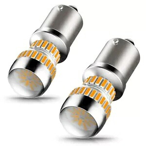 AUXITO 1156 LED ターンシグナルライトインジケーターパーキングバルブアンバーイエロー CANBUS USA AUXITO 1156 LED Turn Signal Light Indicator Parking Bulb Amber Yellow CANBUS USA 【並行輸入品】