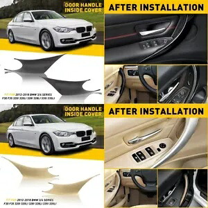BMW 3 シリーズ F30 F35 2 個インナードアハンドル内側カバー保護ケースセット For BMW 3 Series F30 F35 2Pcs Inner Door Handle Inside Cover Protect Case Set 【並行輸入品】