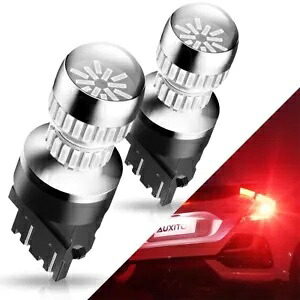 AUXITO 2x レッド 3157 3356 LED ブレーキ/テール/リアターンシグナル電球パーキングランプ AUXITO 2x Red 3157 3356 LED Brake/Tail/Rear Turn Signal Light Bulbs Parking Lamp 【並行輸入品】