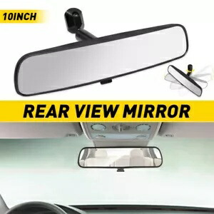 10 ''インテリアミラービューリアフィットホンダ 2005-2017 アコードシビック CR-V オデッセイ 10'' Interior Mirror View Rear fit For Honda 2005-2017 Accord Civic CR-V Odyssey 【並行輸入品】