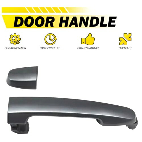 リア左または右アウトサイドドアハンドルトヨタカローラ RAV4 1G3 グレーに適合 Rear Left or Right Outside Door Handle FIT For Toyota Corolla RAV4 1G3 Gray 【並行輸入品】