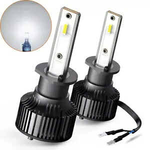 AUXITO H1 6000K ホワイト LED ヘッドライトバルブ変換キット ロービーム交換用 Halo AUXITO H1 6000K White LED Headlight Bulb Conversion Kit Low Beam Replace Halo 【並行輸入品】