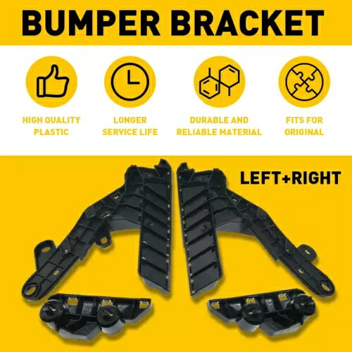 フロントバンパーブラケットリテーナー左右日産 2013-2015 アルティマ 4x Front Bumper Bracket Retainers Left Right For Nissan 2013-2015 Altima 4x 【並行輸入品】