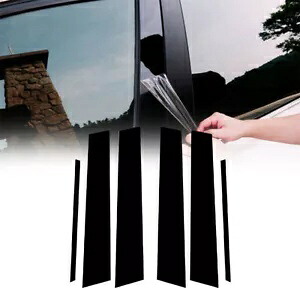 デカールカバー フィットトヨタカムリ 2012-2017 個 6 ピラーポストドアウィンドウトリム米国 Decal Cover For Fit Toyota Camry 2012-2017 pcs 6 Pillar Post Door Window Trim US 【並行輸入品】