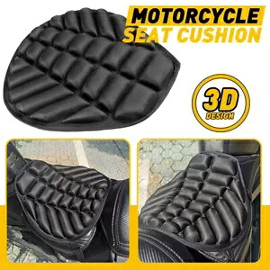 オートバイシートカバーコンフォートジェルシートクッションユニバーサル圧力リリーフエアパッド Motorcycle Seat Cover Comfort Gel Seat Cushion Universal Pressure Relief Air Pad 【並行輸入品】