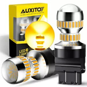 2X 54-SMD 3157 LED アンバーイエロー ターンシグナル パーキング DRL ハイパワー電球 2X 54-SMD 3157 LED Amber Yellow Turn Signal Parking DRL High Power Light Bulbs 【並行輸入品】 33,605円