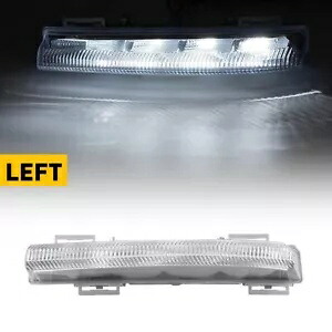 左フロントバンパー LED ランニングデイタイムライト メルセデス・ベンツ SLK クラス 2011-13 Left Front Bumper LED Running Daytime Light For Mercedes-Benz SLK-Class 2011- 13 【並行輸入品】