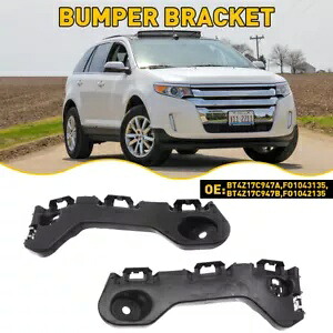 左 + 右サイドサポートバンパーブラケットバンパーリテーナー 2011-2014 フォードエッジ Left+Right Side Support Bumper Bracket Bumper Retainer For 2011-2014 Ford Edge 【並行輸入品】
