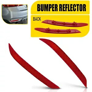 2016-2017 ホンダアコードリアバンパーリフレクターライトテールランプケース左 & 右 For 2016-2017 Honda Accord Rear Bumper Reflector Light Tail Lamp Case Left&Right 【並行輸入品】