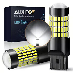 AUXITO W21/5W 580 7443 SMD 102 白色 LED ブレーキテールストップ電球超高輝度 AUXITO W21/5W 580 7443 SMD 102 White LED Brake Tail Stop Light Bulb Super Bright 【並行輸入品】