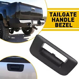 テールゲート ハンドル ベゼル テクスチャード ブラック 07-14 シルバラード シボレー GMC シエラ用 新品 Tailgate Handle Bezel Textured Black for 07-14 Silverado Chevy GMC Sierra NEW 【並行輸入品】