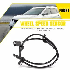 ABS ホイールスピードセンサーローグ日産スポーツ 2015-2019 フロント右左に適合 ABS Wheel Speed Sensor Rogue For Nissan Fits Sport 2015-2019 Front right left 【並行輸入品】