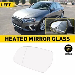 ミラーガラス ヒーター付きバッキング 左運転席側 8K0857535F アウディ A5 S クワトロ用 Mirror Glass Heated Backing w/ Left Driver Side 8K0857535F for Audi A5 S Quattro 【並行輸入品】