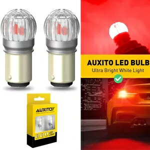 AUXITO ペア 1157 LED 電球レッドパーキングブレーキリバースライト 2057 2357 7528 BAY15D AUXITO Pair 1157 LED BULBS RED PARKING BRAKE REVERSE LIGHT 2057 2357 7528 BAY15D 【並行輸入品】
