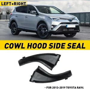 フェンダーからカウルフードサイドシールのペア LH & RH 2013-2018 トヨタ Rav4 US に適合 A Pair of Fender to Cowl Hood Side Seal LH & RH Fit for 2013-2018 Toyota Rav4 US 【並行輸入品】