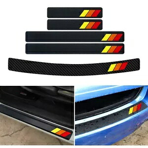 トヨタドア車プレートシルスカッフカバーアンチスクラッチデカールトランクステッカー新 For Toyota Door Car Plate Sill Scuff Cover Anti Scratch Decal trunk Sticker New 【並行輸入品】