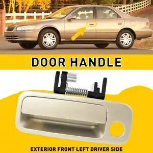 フロント左ドア外装パネルハンドルベージュ 1997-2001 トヨタ カムリに適合 Front Left Door Exterior Panel Handle Beige Fits For 1997-2001 Toyota Camry 【並行輸入品】