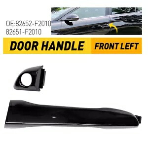 外装ドアハンドル ブラック フロント左ドライバー 2017-2020 ヒュンダイ エラントラ セダン用 Exterior Door Handle Black Front Left Driver For 2017-2020 Hyundai Elantra Sedan 【並行輸入品】