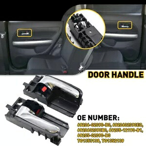 インサイドインテリアドアハンドル左右サイドサイオン Tc トヨタカローラマトリックス用 Inside Interior Door Handle Left & Right for Side Scion Tc Toyota Corolla Matrix 【並行輸入品】