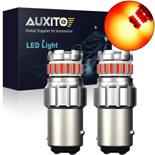 AUXITO 2x BAY15D 1157 ピュアレッド LED ターンシグナルライト テール ブレーキ ストップ ランプ バルブ AUXITO 2x BAY15D 1157 Pure Red LED Turn Signal Light Tail Brake Stop Lamp Bulb 【並行輸入品】