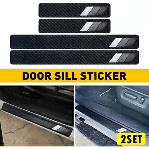 8x 車のドア敷居プレートステップしきい値保護カバートヨタ Rav4 カムリタコマ用 8x Car Door Sill Plate Step Threshold Protect Cover For Toyota Rav4 Camry Tacoma 【並行輸入品】