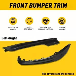 ペアバンパー下部モールディングトリム左 + 右 2019 2018 2020 トヨタカムリ SE/XSE Pair Bumper Lower Molding Trim Left+Right For 2019 2018 2020 Toyota Camry SE/XSE 【並行輸入品】