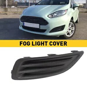 2014-2019 フォードフィエスタフォグライトランプカバー左側黒車交換部品 For 2014-2019 Ford Fiesta Fog Light Lamp Cover Left Side Black Car Replace Parts 【並行輸入品】