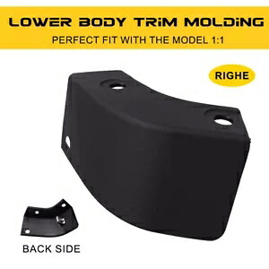 下部リアボディトリムモールディングベゼル右助手席側 2021-2023 フォード F-150 Lower Rear Body Trim Molding Bezel Right Passenger Side For 2021-2023 Ford F-150 【並行輸入品】