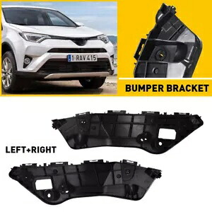 ペアは 2016-2018 トヨタ RAV4 フロントバンパーブラケットリテーナー左 & 右に適合 Pair Fits For 2016-2018 Toyota RAV4 Front Bumper Brackets Retainers Left & Right 【並行輸入品】