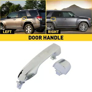 リア左右サイドドアパネルクロームハンドル 2010-2020 トヨタ 4Runner Rear Left or Right Side Door Panel Chrome Handle For 2010-2020 Toyota 4Runner 【並行輸入品】