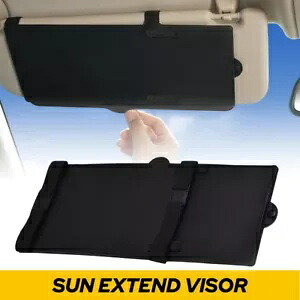 2in1 車用サンバイザー エクステンション エクステンダー シールド サイド フロント ウィンドウ シェード アンチグレア 2in1 Car Sun Visor Extension Extender Shield Side Front Window Shade Anti-glare 【並行輸入品】