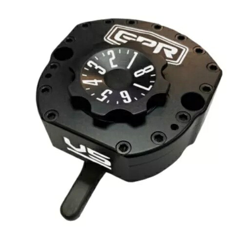 GPR スタビライザー V5 ステアリング ダンパー - ブラック - CBR10RR 5-5011-4000K GPR Stabilizer V5 Steering Damper - Black - CBR10RR 5-5011-4000K 【並行輸入品】