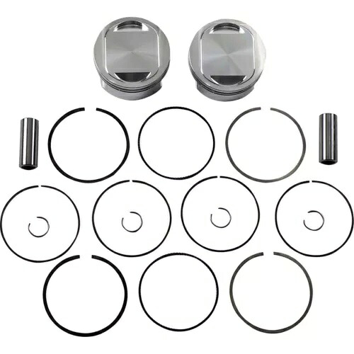 J.E. PISTONS ピストンキット - 107 インチ ツインカム用 317211 J.E. PISTONS Piston Kit - 107\