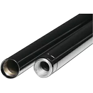 Custom Cycle ブラック ダイヤモンド状フォーク チューブ - 49 mm - 長さ 28.50 インチ 710044 Custom Cycle Black Diamond-Like Fork Tubes - 49 mm - 28.50\