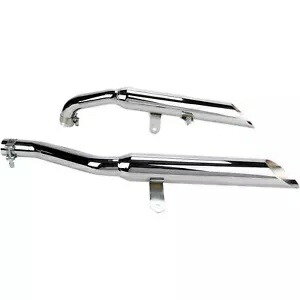 コブラ スラッシュカット マフラー - クローム - XV750/1100 2165SC Cobra Slashcut Mufflers - Chrome - XV750/1100 2165SC 【並行輸入品】