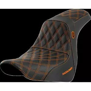 プロ シリーズ SDC パフォーマンス シート - 背もたれなし - オレンジ ステッチ SC81829ORA Pro Series SDC Performance Seat - without Backrest - Orange Stitch SC81829ORA 【並行輸入品】