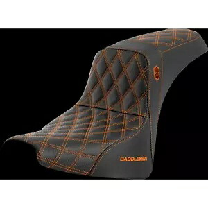 プロ シリーズ SDC パフォーマンス シート - 背もたれなし - オレンジ ステッチ SC81830ORA Pro Series SDC Performance Seat - without Backrest - Orange Stitch SC81830ORA 【並行輸入品】
