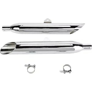 コブラ スラッシュカット マフラー - クローム - V-Star 1100 2173SC Cobra Slashcut Mufflers - Chrome - V-Star 1100 2173SC 【並行輸入品】
