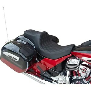 ドラッグ スペシャリティーズ プレデター III シート - ダブル ダイヤモンド - ブラック - ビニール 0810-2262 Drag Specialties Predator III Seat - Double Diamond - Black - Vinyl 0810-2262 【並行輸入品】