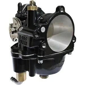 S&S サイクル キャブレター スタンダード E - ブラック 110-0133 S&S Cycle Carburetor Standard E - Black 110-0133 【並行輸入品】|カスタムパーツ WORLD倉庫