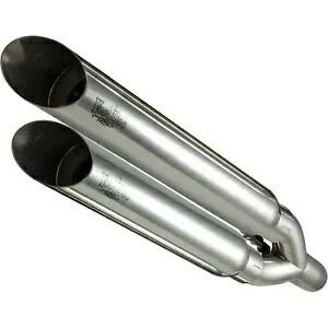 Voodoo Shorty スリップオン エキゾースト - ポリッシュ VESPYF3L5P Voodoo Shorty Slip-On Exhaust - Polished VESPYF3L5P 【並行輸入品】｜カスタムパーツ WORLD倉庫