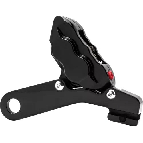 Hawg ホルター 4 ピストン リア キャリパー キット - ブラック 25mm FLT '08-Up RKHTAB548 Hawg Halter 4 Piston Rear Caliper Kit - Black 25mm FLT '08-Up RKHTAB548 【並行輸入品】