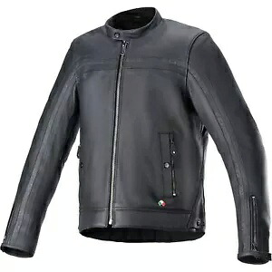 アルパインスターズ ダイノ レザー ジャケット - ブラック/ブラック - 2XL 3103924-1100-2X Alpinestars Dyno Leather Jacket - Black/Black - 2XL 3103924-1100-2X 【並行輸入品】|カスタムパーツ WORLD倉庫