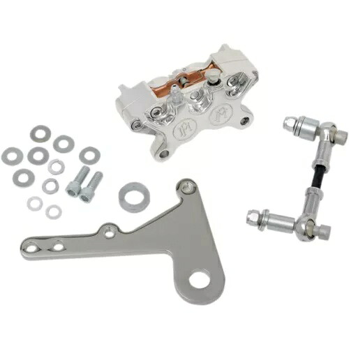Performance Machine フロント キャリパー - 10 インチ - ポリッシュ - '73-83FLH 1203-9017-P Performance Machine Front Caliper - 10\