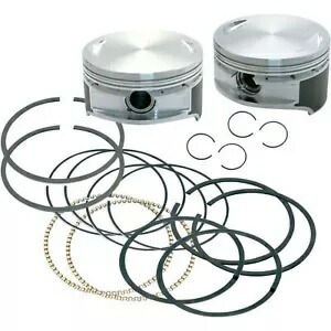 S&S サイクル標準ピストン 92-1210 S&S Cycle Standard Pistons 92-1210 【並行輸入品】