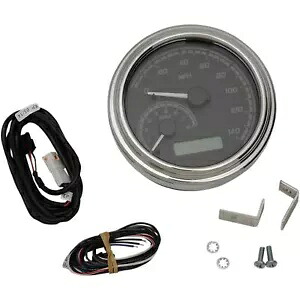 Dakota デジタル MXV シリーズ アナログ ゲージ システム - ブラック/グレー/クローム MVX-2011-KG-C Dakota Digital MXV Series Analog Gauge System - Black/Gray/Chrome MVX-2011-KG-C 【並行輸入品】