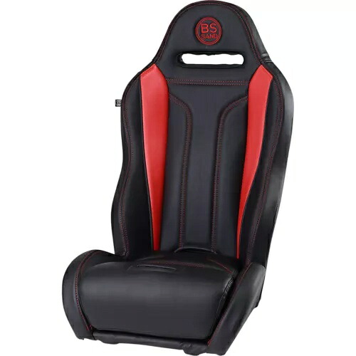 BS サンドパフォーマンスシート ダブルT ブラック/レッド PBURDDT20 BS Sand Performance Seat - Double T - Black/Red PBURDDT20 【並行輸入品】