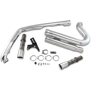コブラ 909 エキゾースト - クローム - '06-'11 ダイナ 6709 Cobra 909 Exhaust - Chrome - '06-'11 Dyna 6709 【並行輸入品】