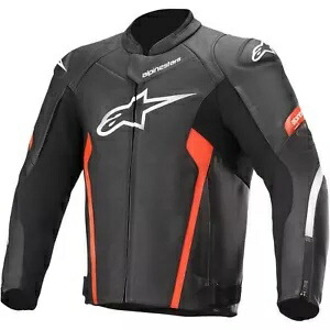 ALPINESTARS ファスター V2 エアフロー レザー ジャケット - ブラック/レッド - 54 3103521-1030-54 ALPINESTARS Faster V2 Airflow Leather Jacket - Black/Red - 54 3103521-1030-54 【並行輸入品】